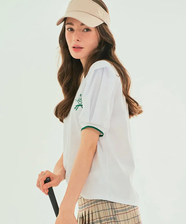BENECIA 12 Green Line Puffy - Ivory