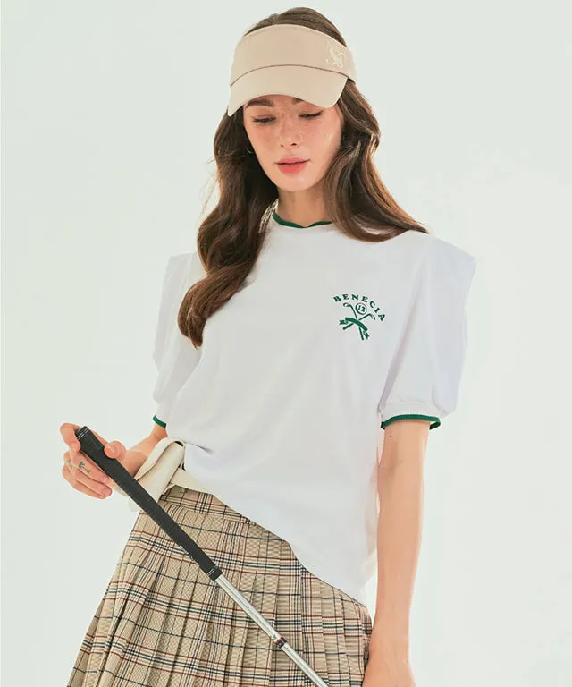 BENECIA 12 Green Line Puffy - Ivory