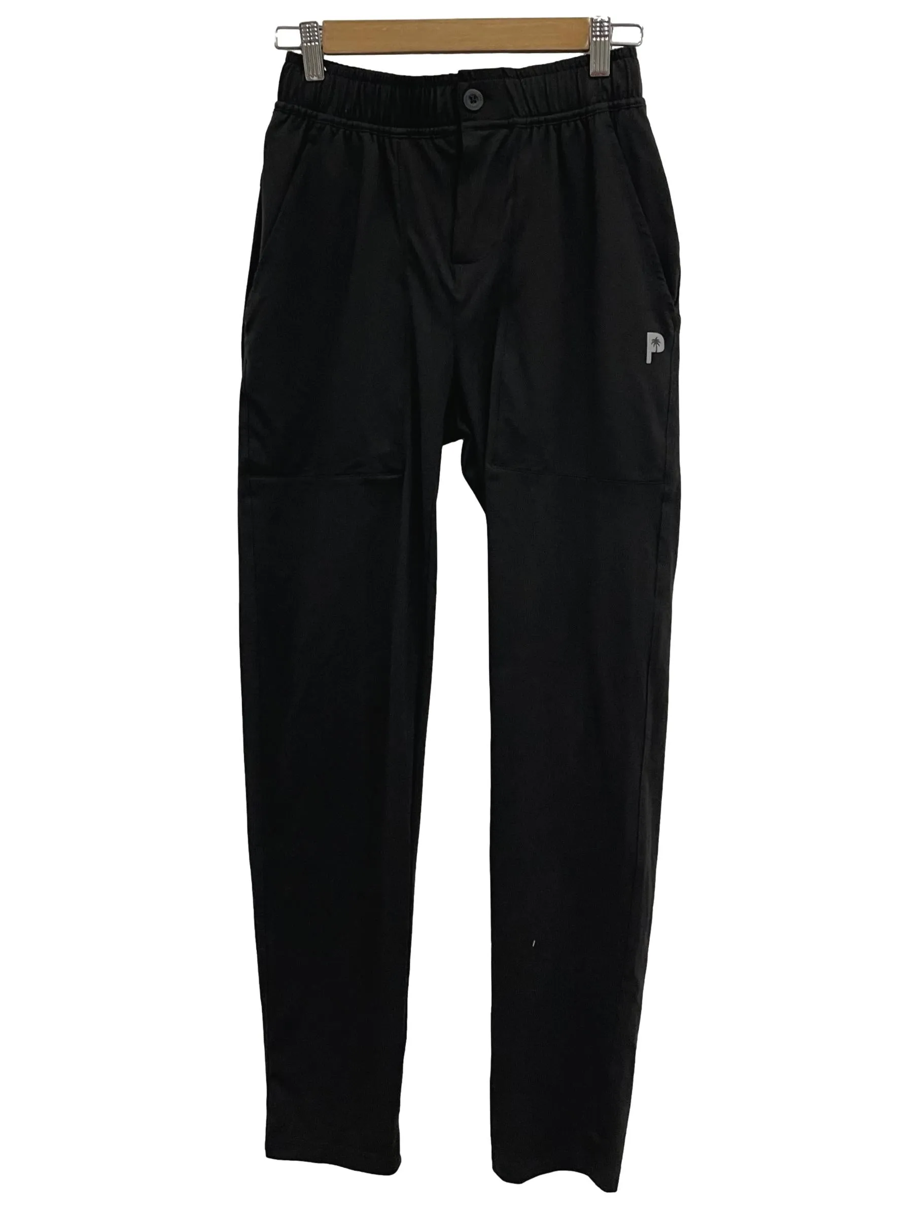 Black Logo Trackpants