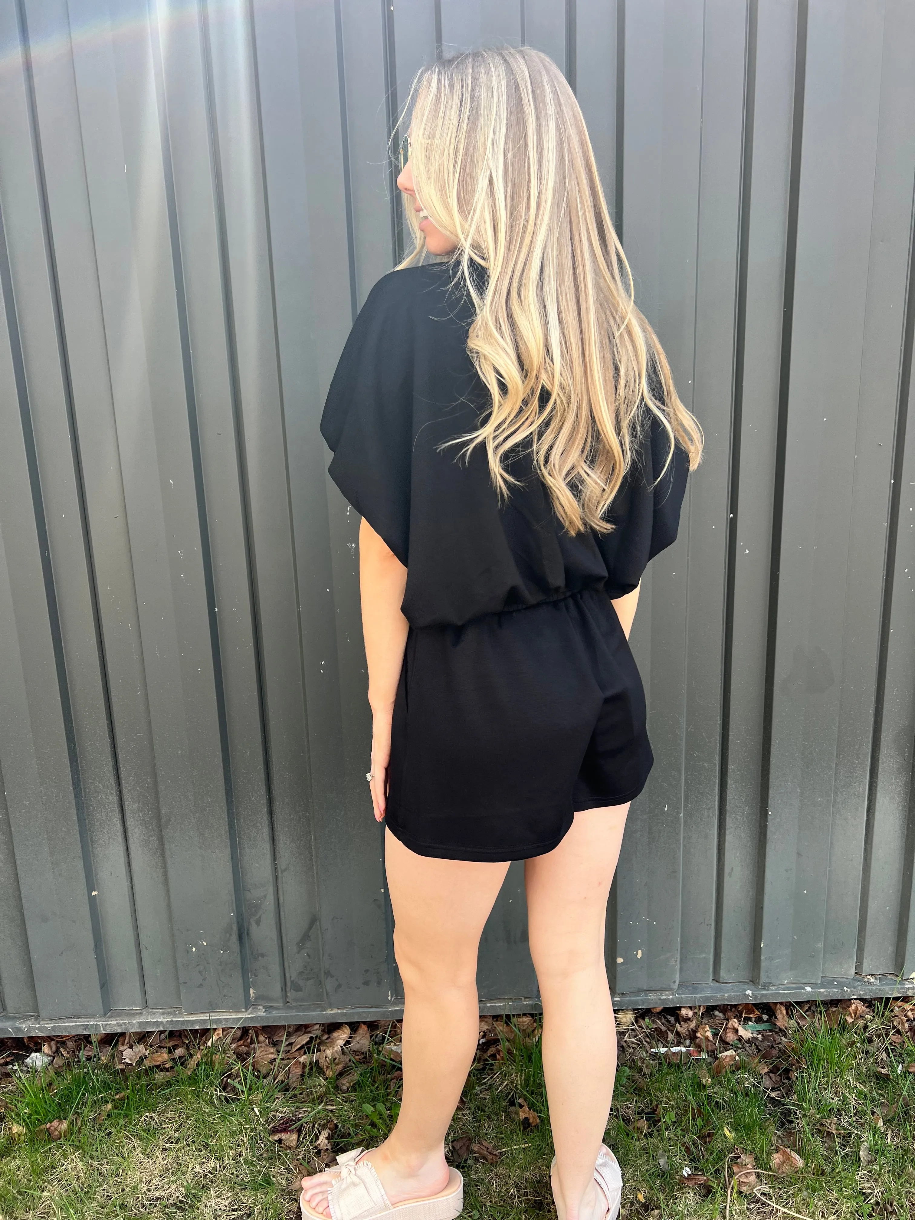 Black Soft Shorts