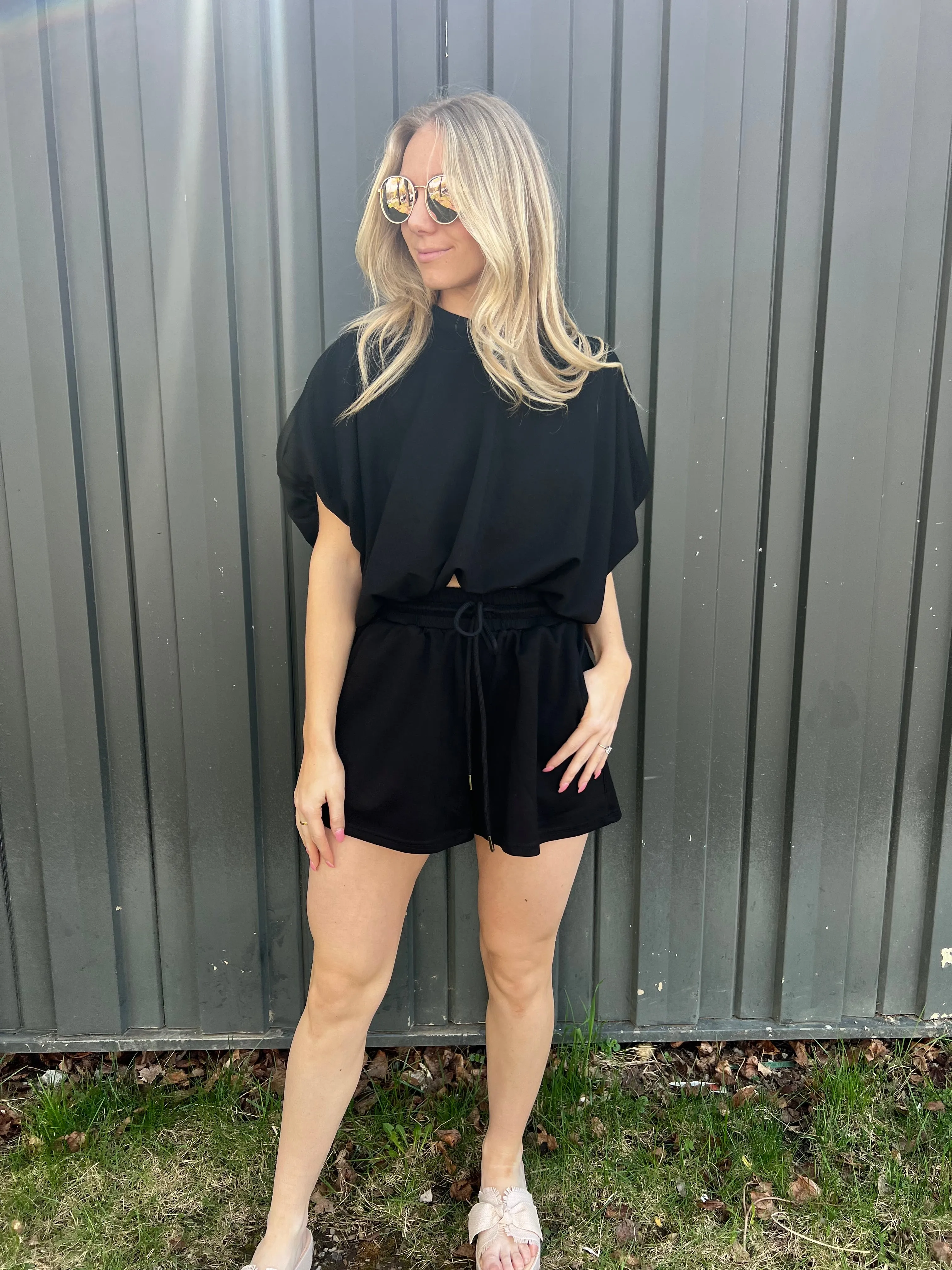 Black Soft Shorts