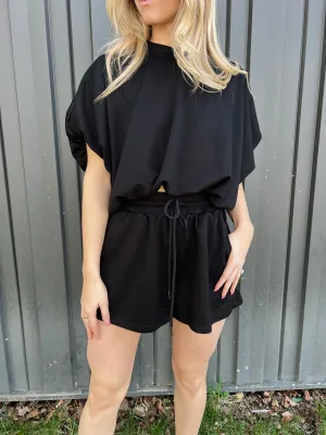 Black Soft Shorts