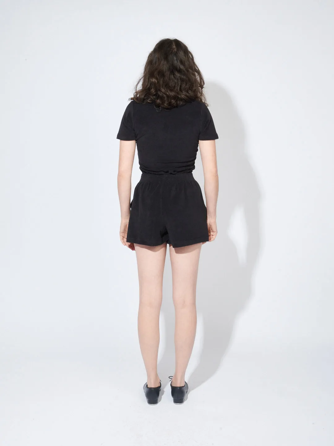 Black Terry Port Short