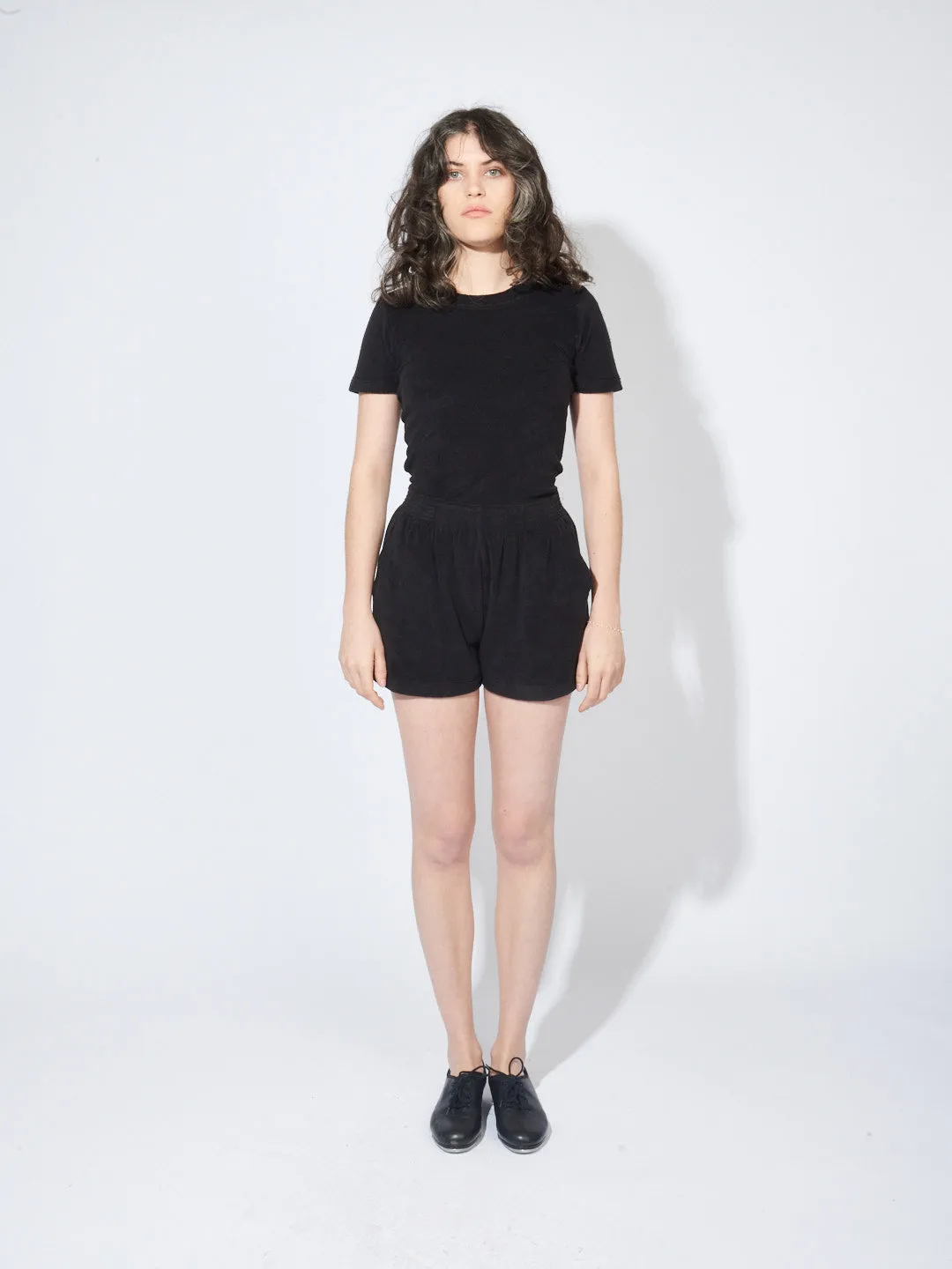 Black Terry Port Short