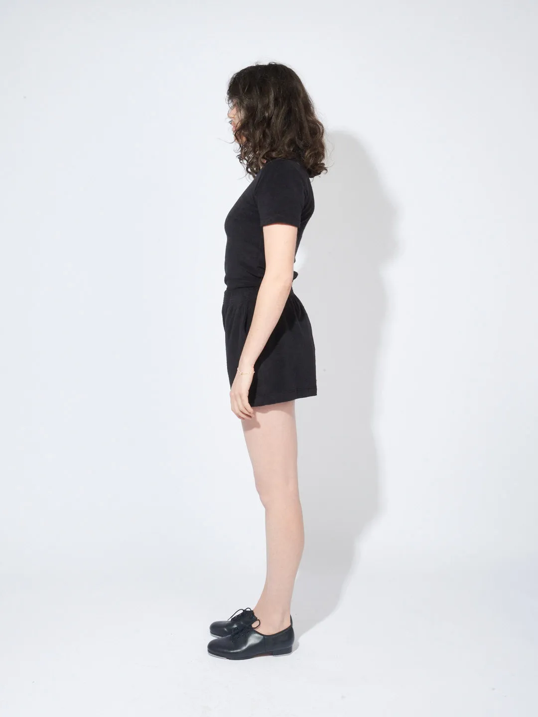 Black Terry Port Short