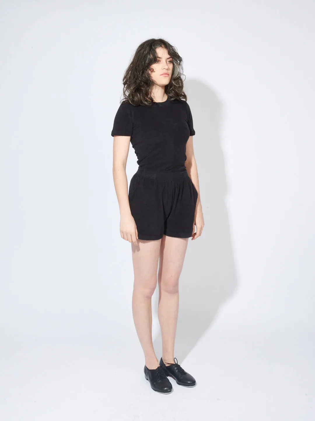 Black Terry Port Short