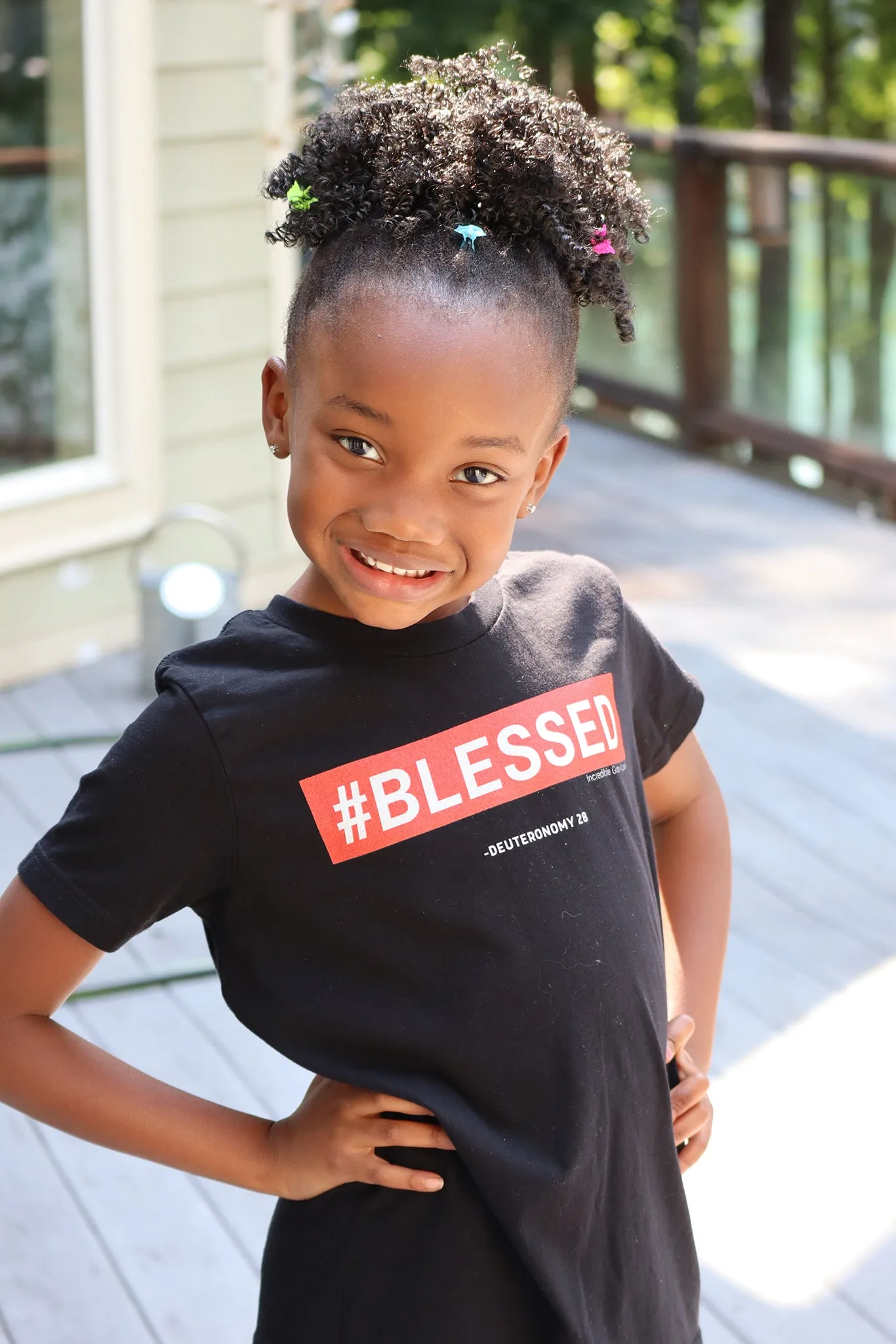 #Blessed: Deuteronomy 28 Youth T-Shirt