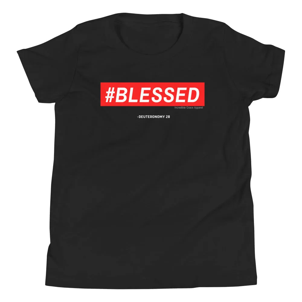 #Blessed: Deuteronomy 28 Youth T-Shirt