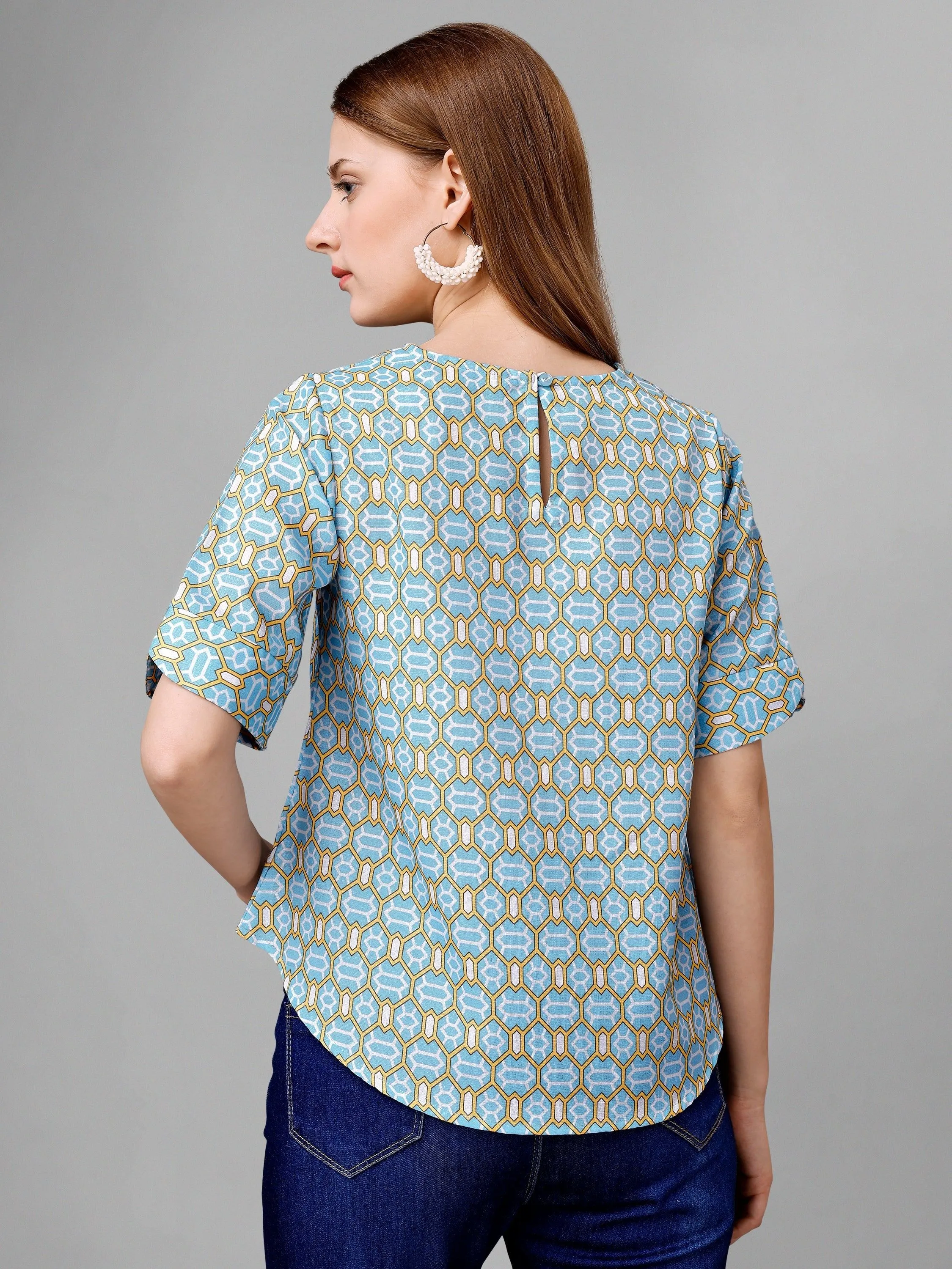 Blizzard Blue Womens Top