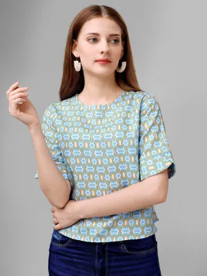 Blizzard Blue Womens Top