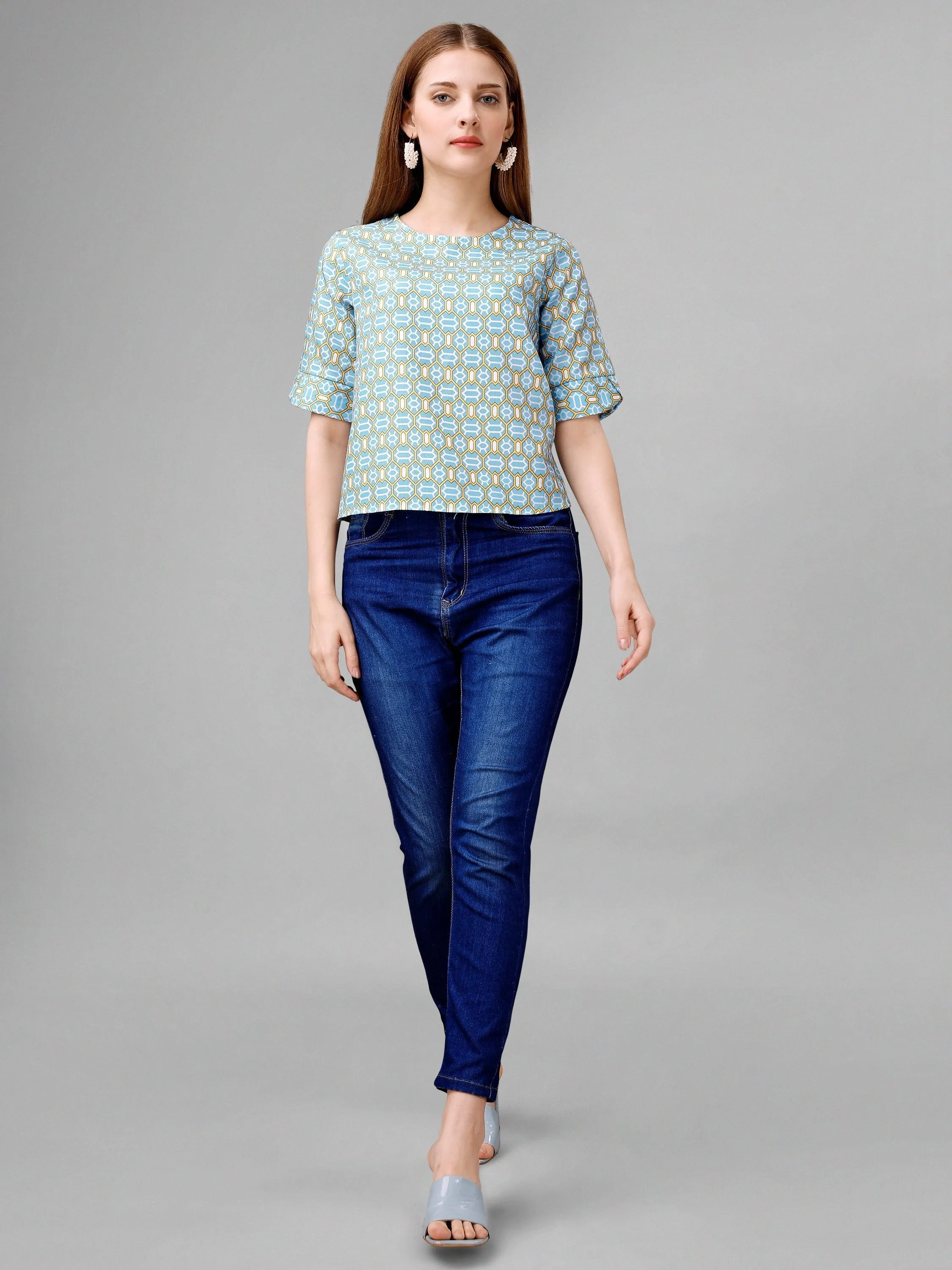 Blizzard Blue Womens Top