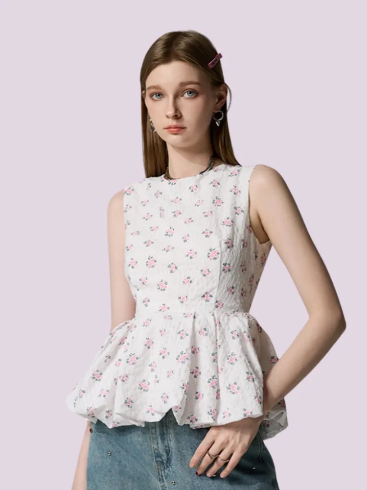 Blossom Peplum Blouse