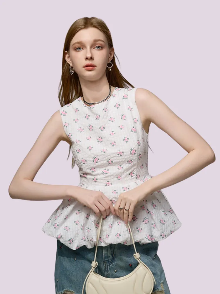 Blossom Peplum Blouse