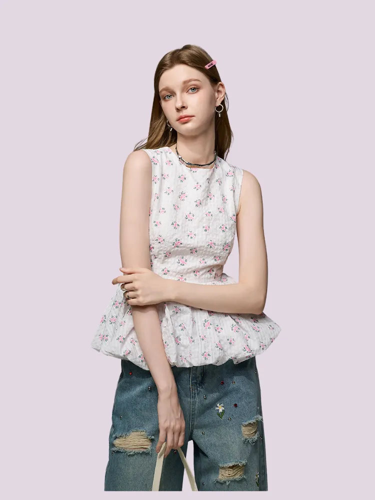 Blossom Peplum Blouse