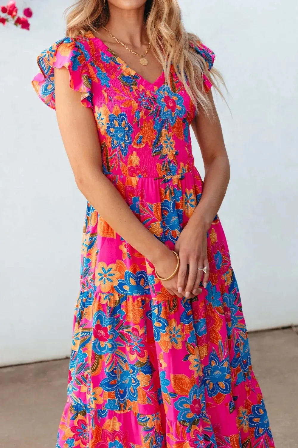 Boho Floral Fields Dress