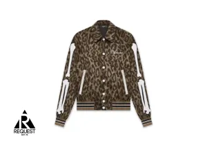 Bones Varsity Jacket "Leopard"