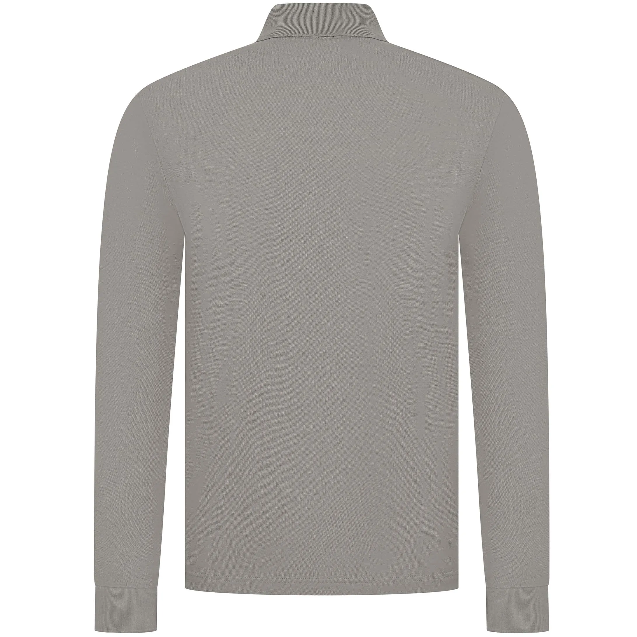 BOSS PASSERBY STRETCH-COTTON LONG SLEEVE POLO SHIRT