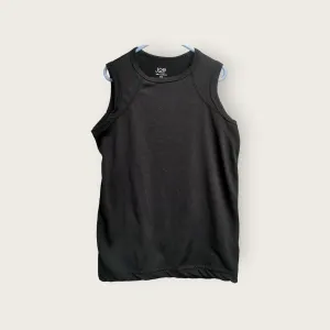 BOY SIZE SMALL (6/7 YEARS) - JOE FRESH, Black Athletic Tank Top EUC B50