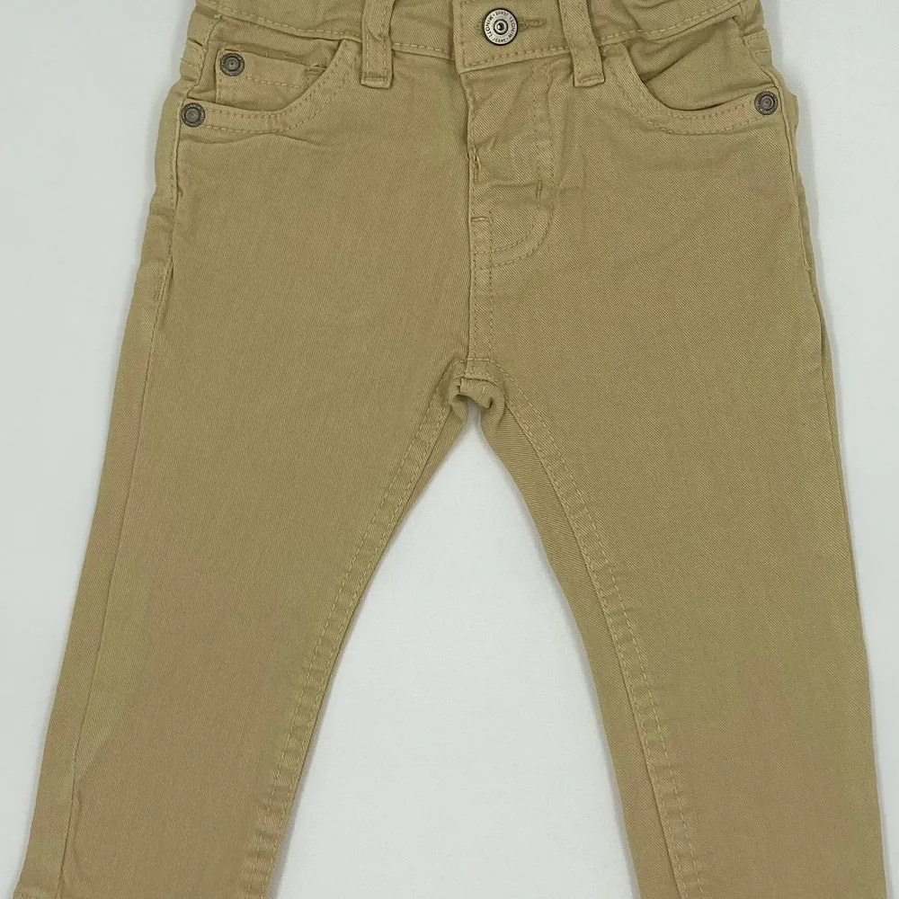 Boys navy chinos