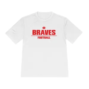 Braves Football Moisture Wicking Tee