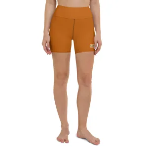 Bronze SHORMEHD Kente Biker Shorts