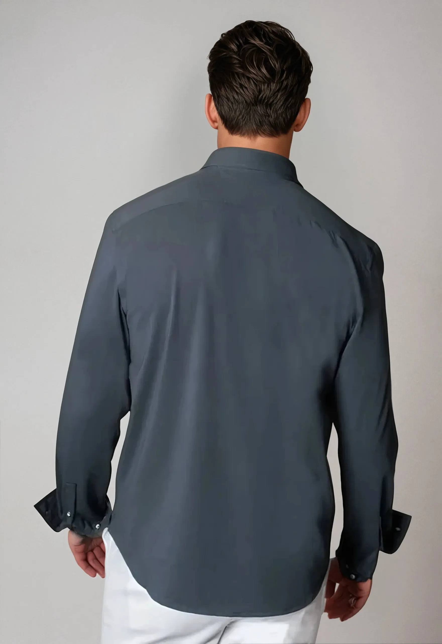 Buki   CINQO 'Single Shot' Long Sleeve Shirt Blue Night