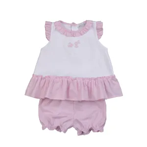 Bunnies Shorts Set