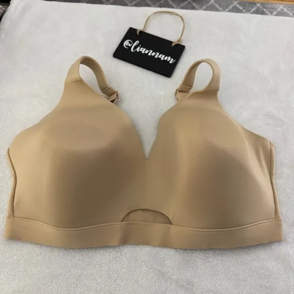 CACIQUE Lane Bryant Set of 2 Comfort Bliss Lightly Lined No-Wire Bras