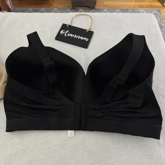 CACIQUE Lane Bryant Set of 2 Comfort Bliss Lightly Lined No-Wire Bras