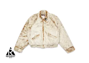Cactus Plant Flea Market Sasquatch Fur Jacket "Cream"