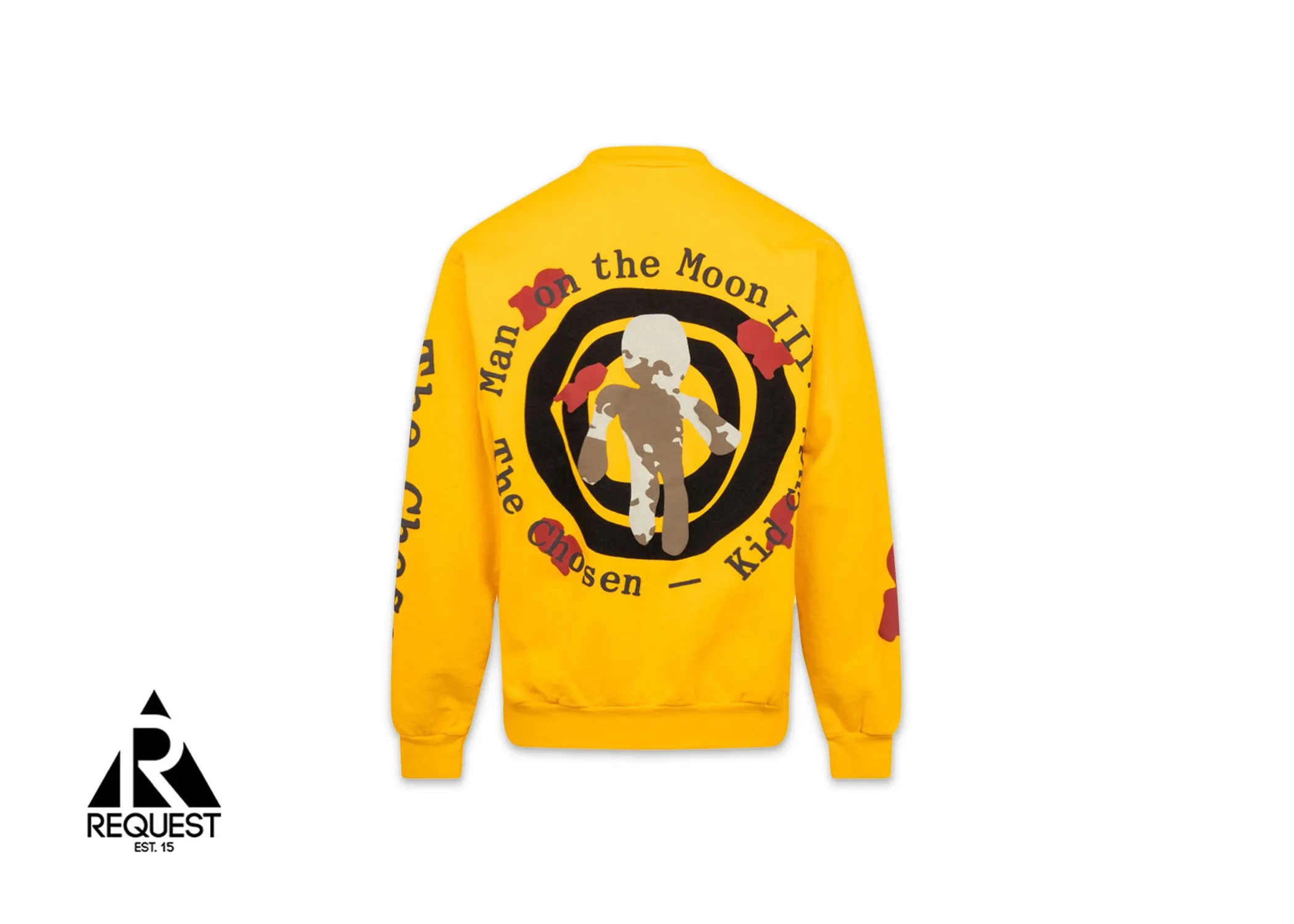 Cactus Plant Flea Market x Kid Cudi For MOTM III Beautiful Trip Crewneck "Yellow"
