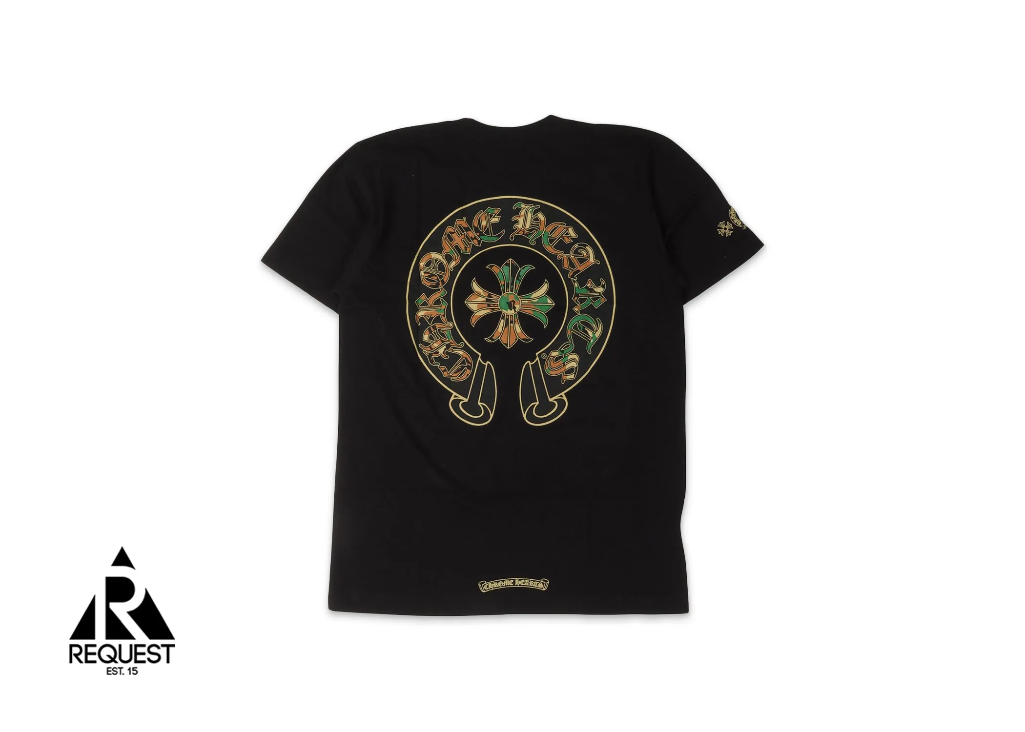 Camo Horseshoe Logo Tee "Black"