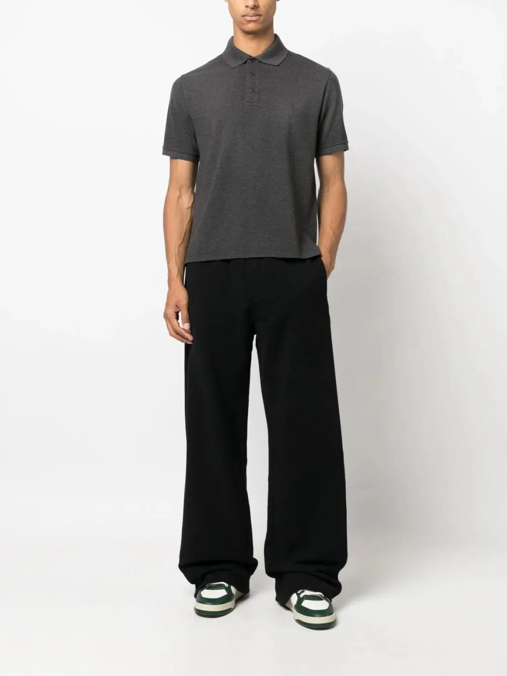 Cassandre Embroidered-Logo Polo Shirt