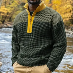 Casual Round Neck Sweater for Everyday Wear – Cornelius