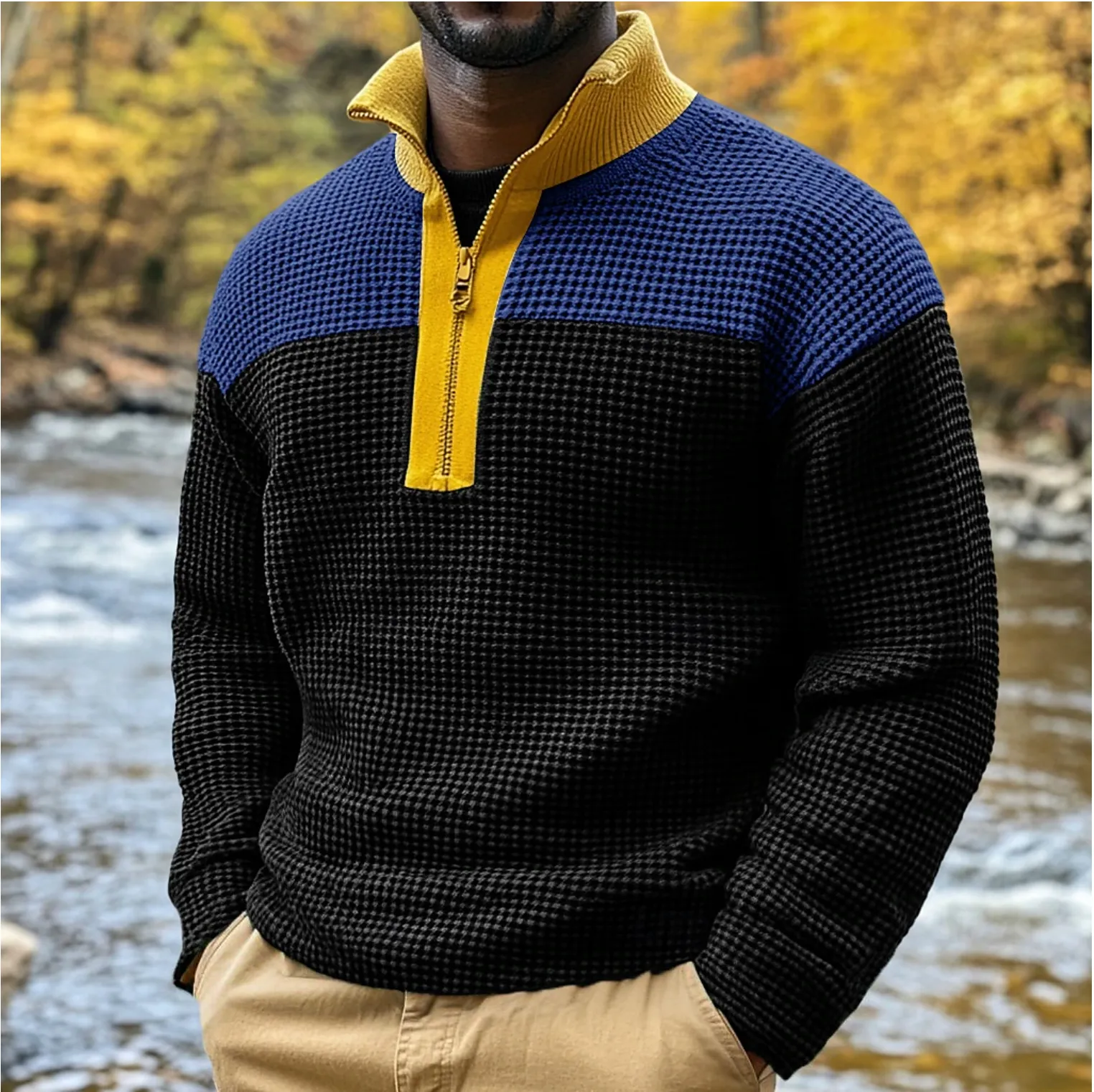 Casual Round Neck Sweater for Everyday Wear – Cornelius