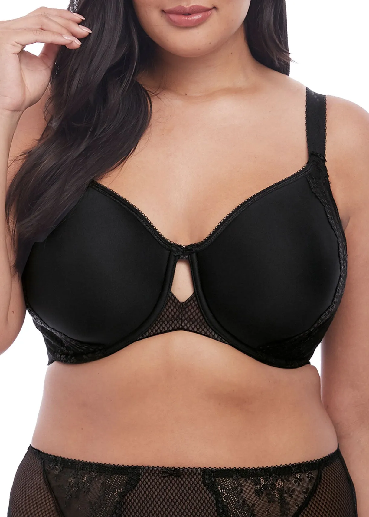 Charley Underwired Spacer Bra In Black - Elomi