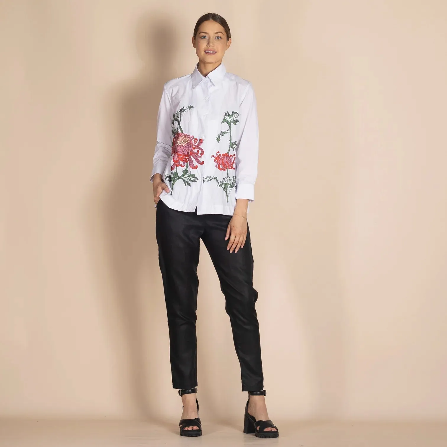 Chrysanthemum Trapeze Shirt