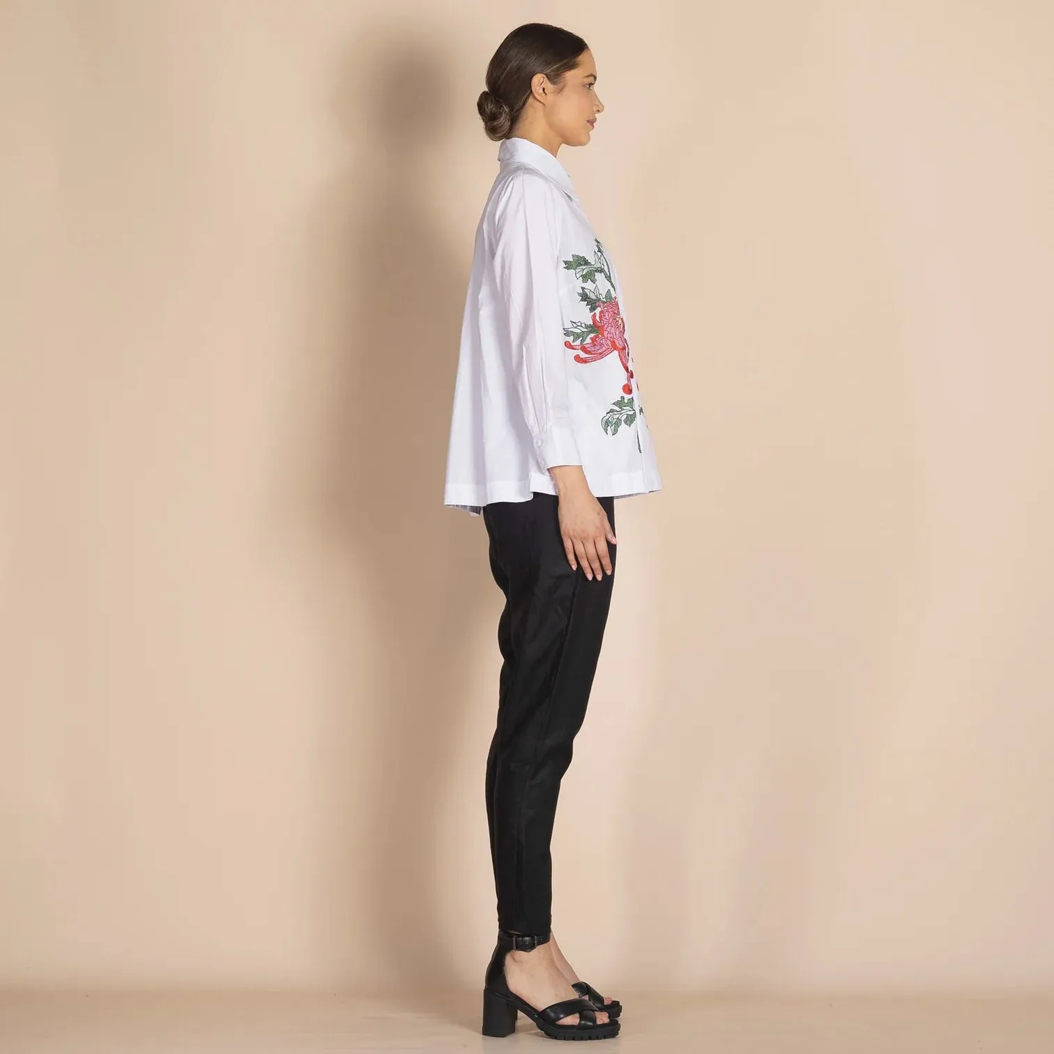 Chrysanthemum Trapeze Shirt