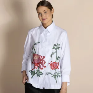 Chrysanthemum Trapeze Shirt