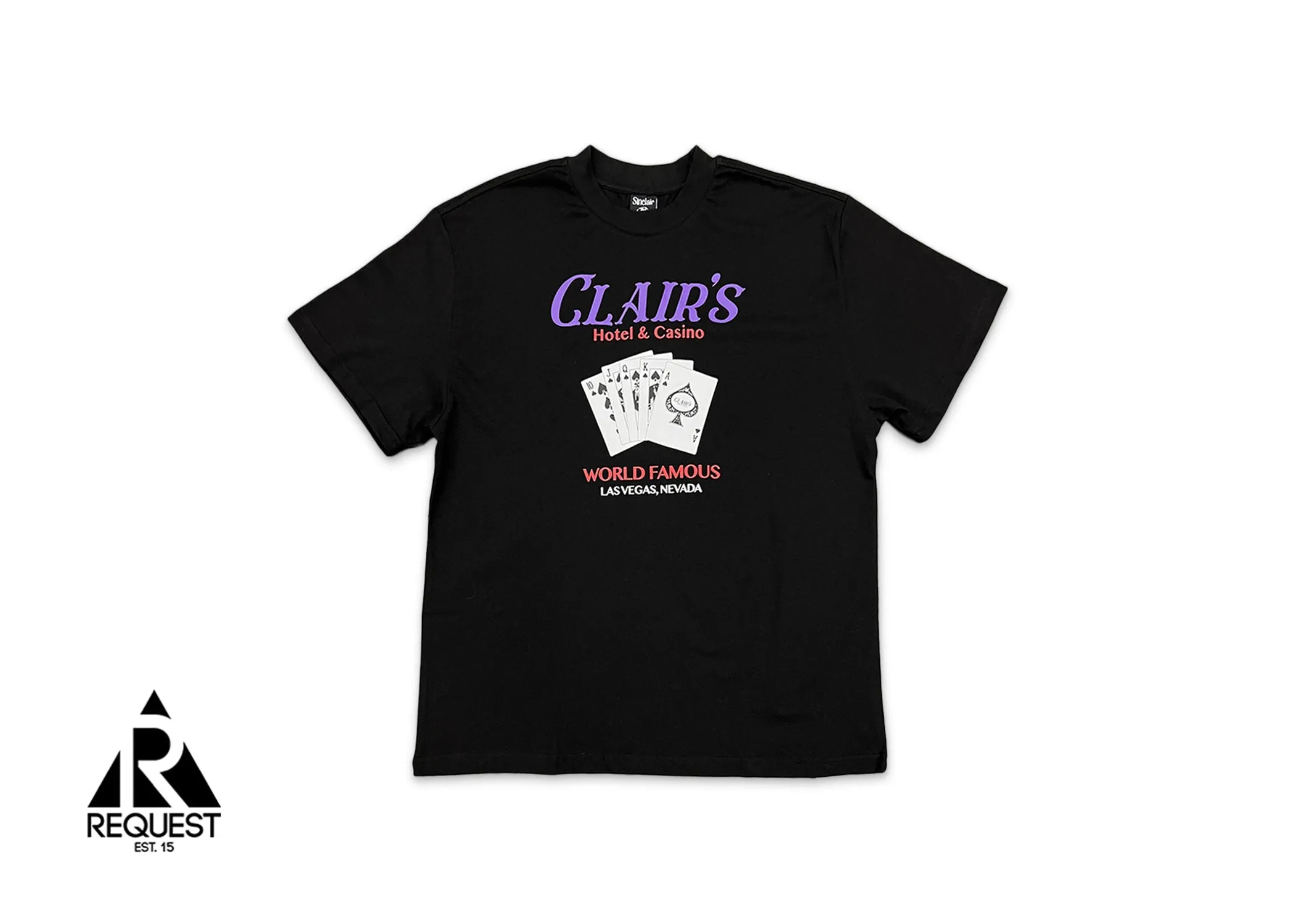 Clair's Casino Tee "Black"