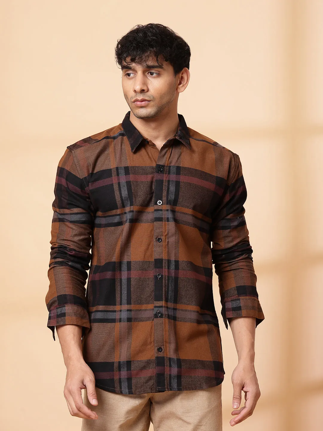 Classic Checkered Cotton Shirt