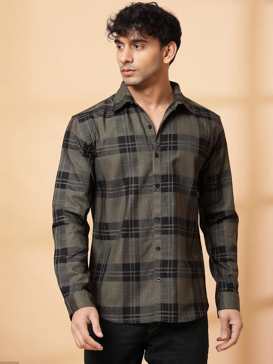 Classic Checkered Cotton Shirt