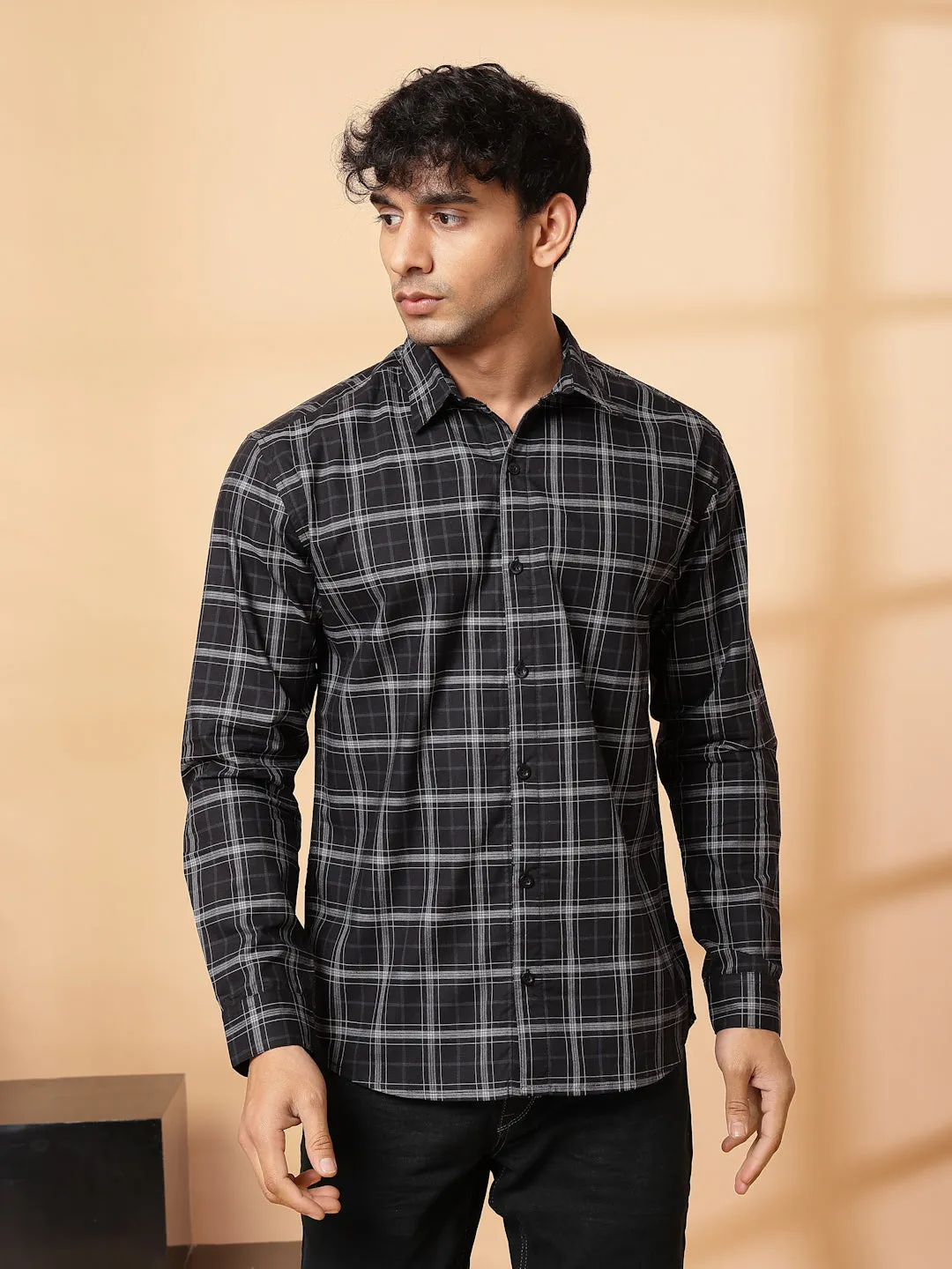 Classic Checkered Cotton Shirt