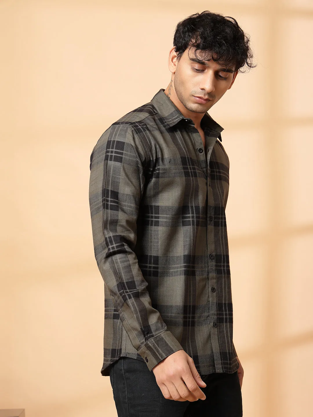 Classic Checkered Cotton Shirt