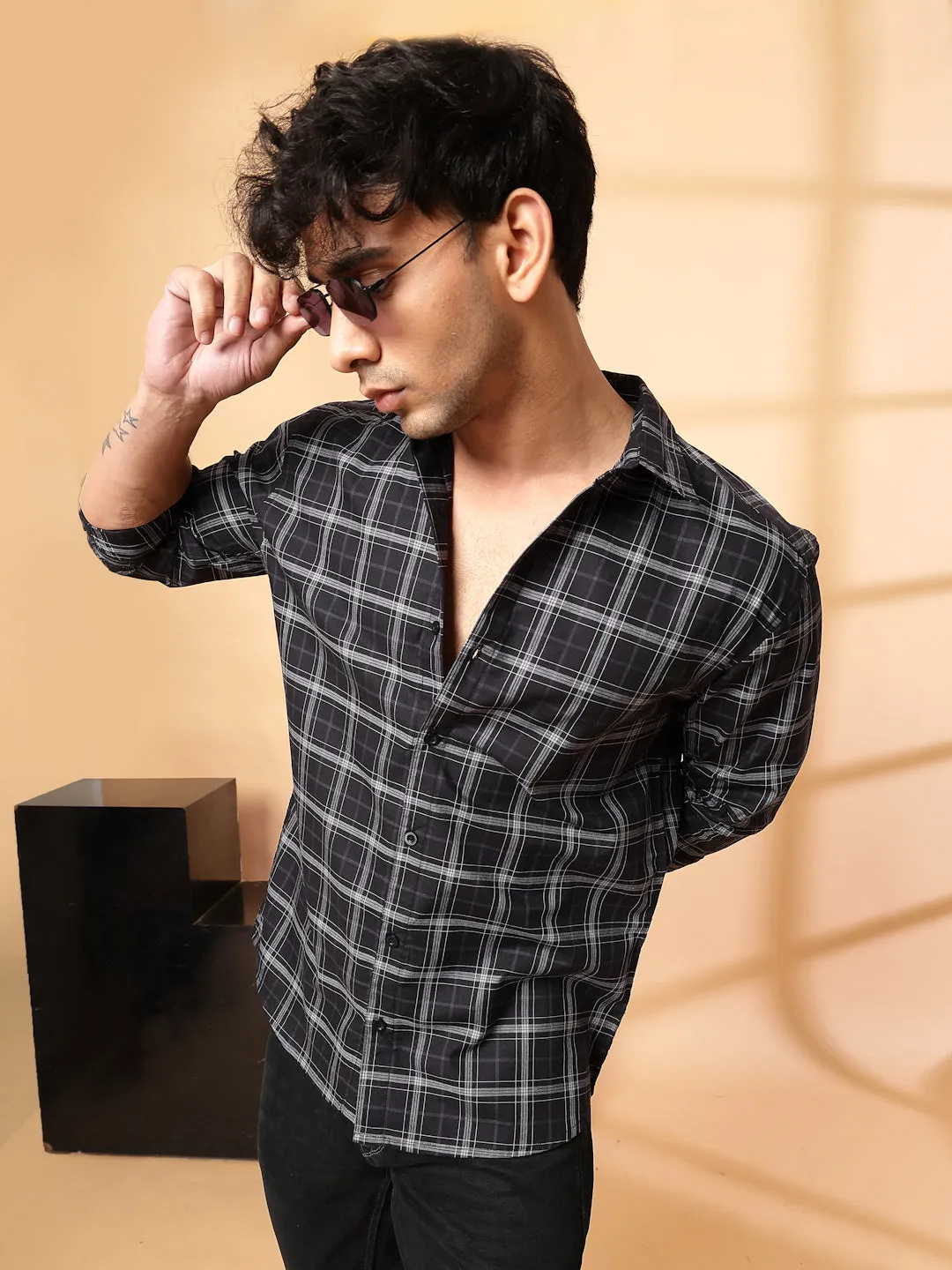 Classic Checkered Cotton Shirt