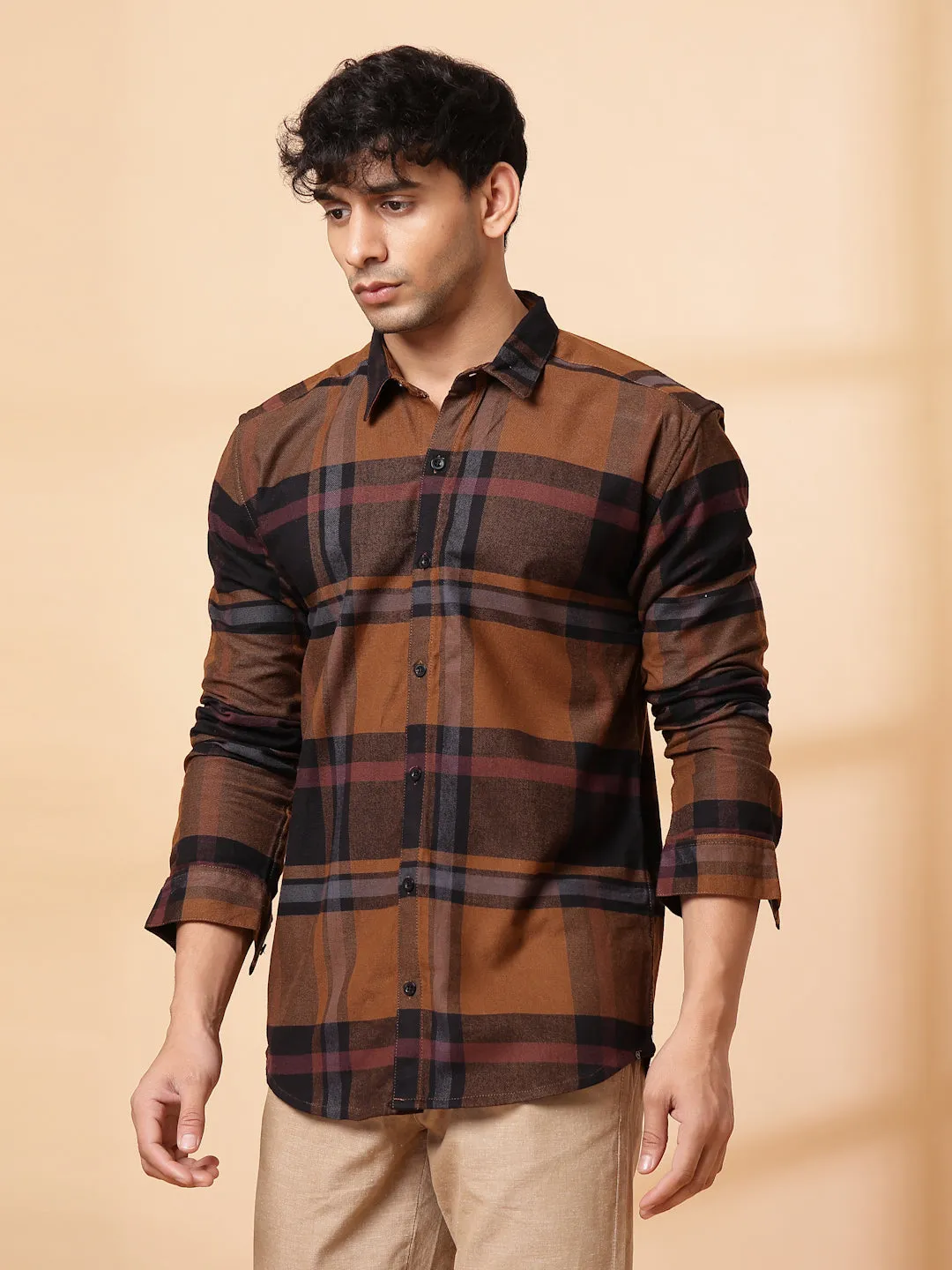 Classic Checkered Cotton Shirt