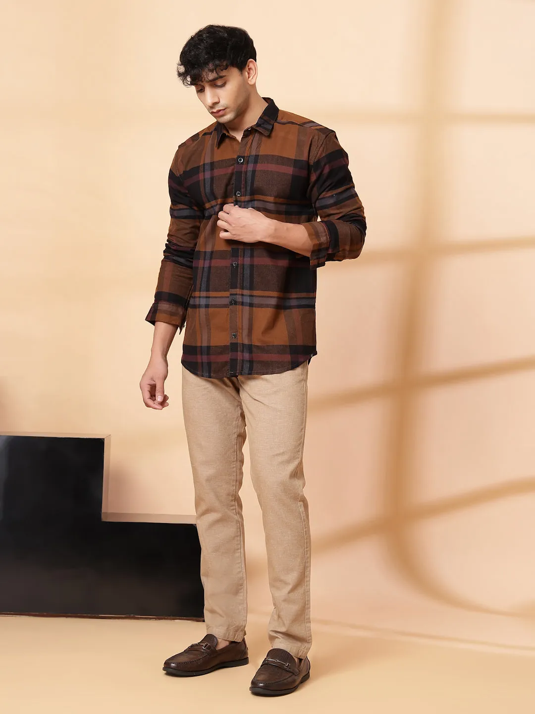 Classic Checkered Cotton Shirt