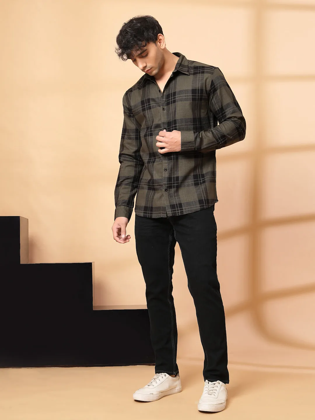 Classic Checkered Cotton Shirt