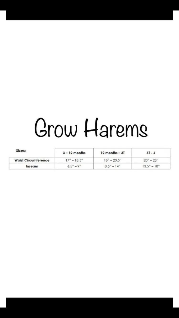 Classic Stripes Harem Shorts, Grow-With-Me