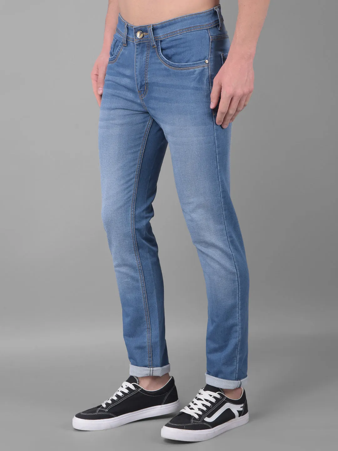 COBB BLUE NARROW FIT PREMIUM JEANS
